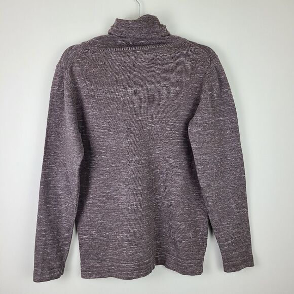 𝅺frank & Oak Gray Pullover Turtleneck Sweatshirt Small - Picture 10 of 16